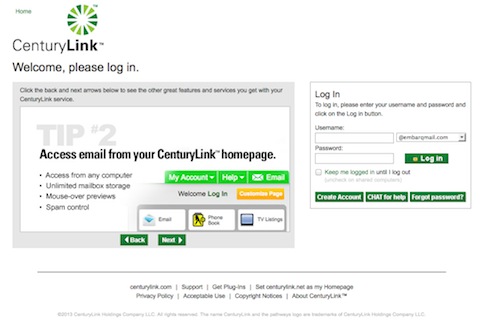 Check My Email Centurylink Check My Email