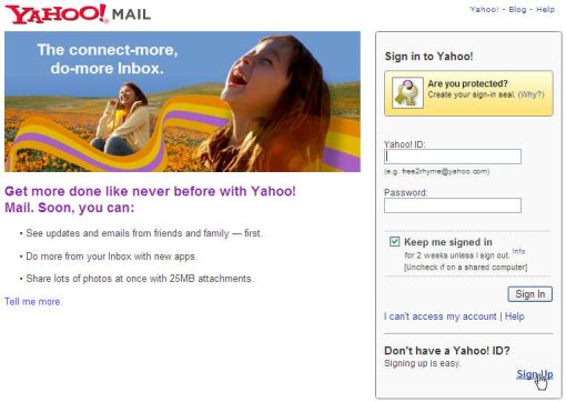 Check Yahoo Email