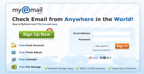 My Email Anywhere